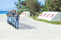 西沙中建岛守兵称在这里感受到爱国可触可摸